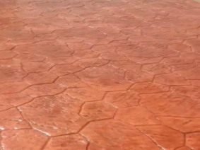 戶外仿磚壓印地坪